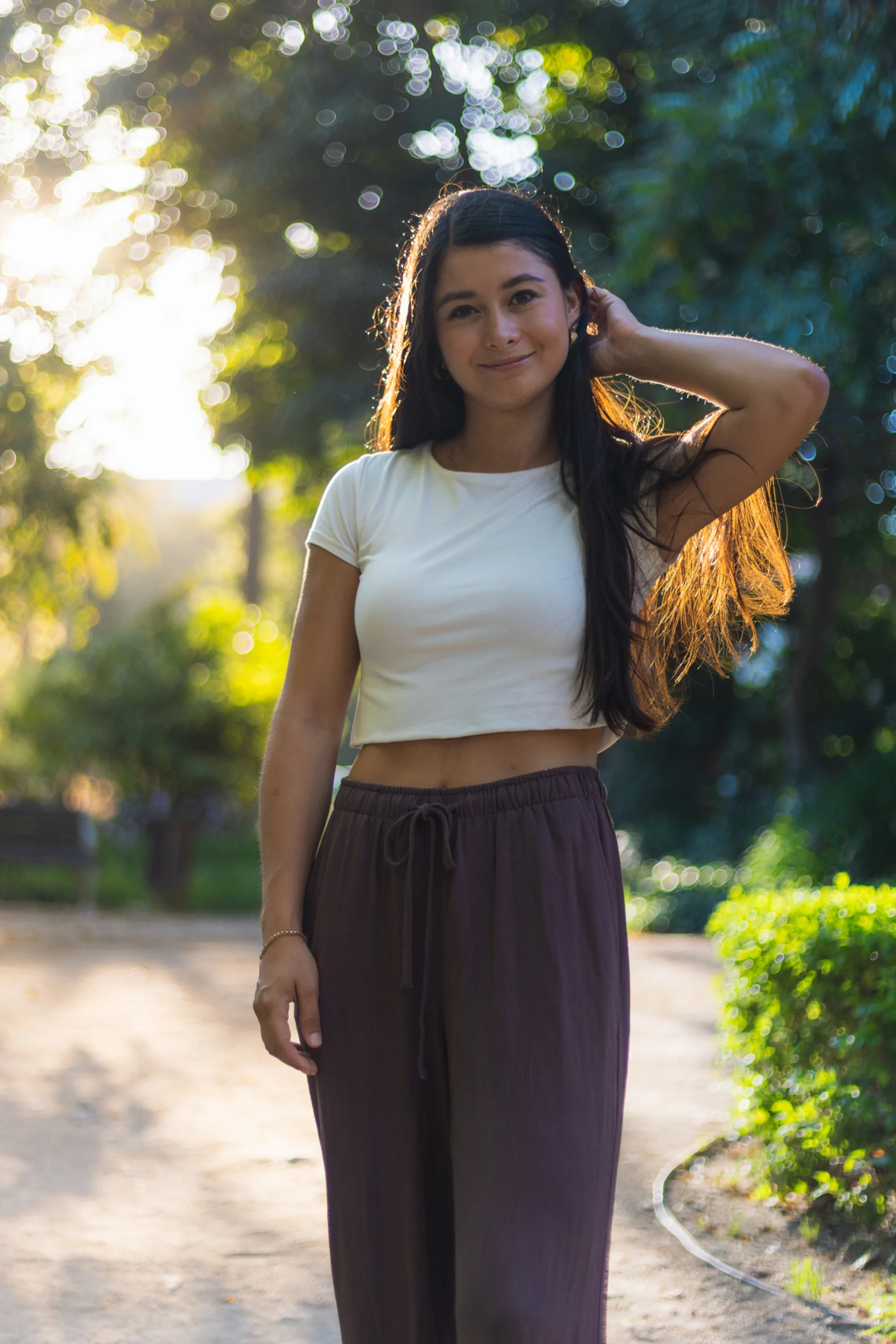 Golden hour in La Malagueta