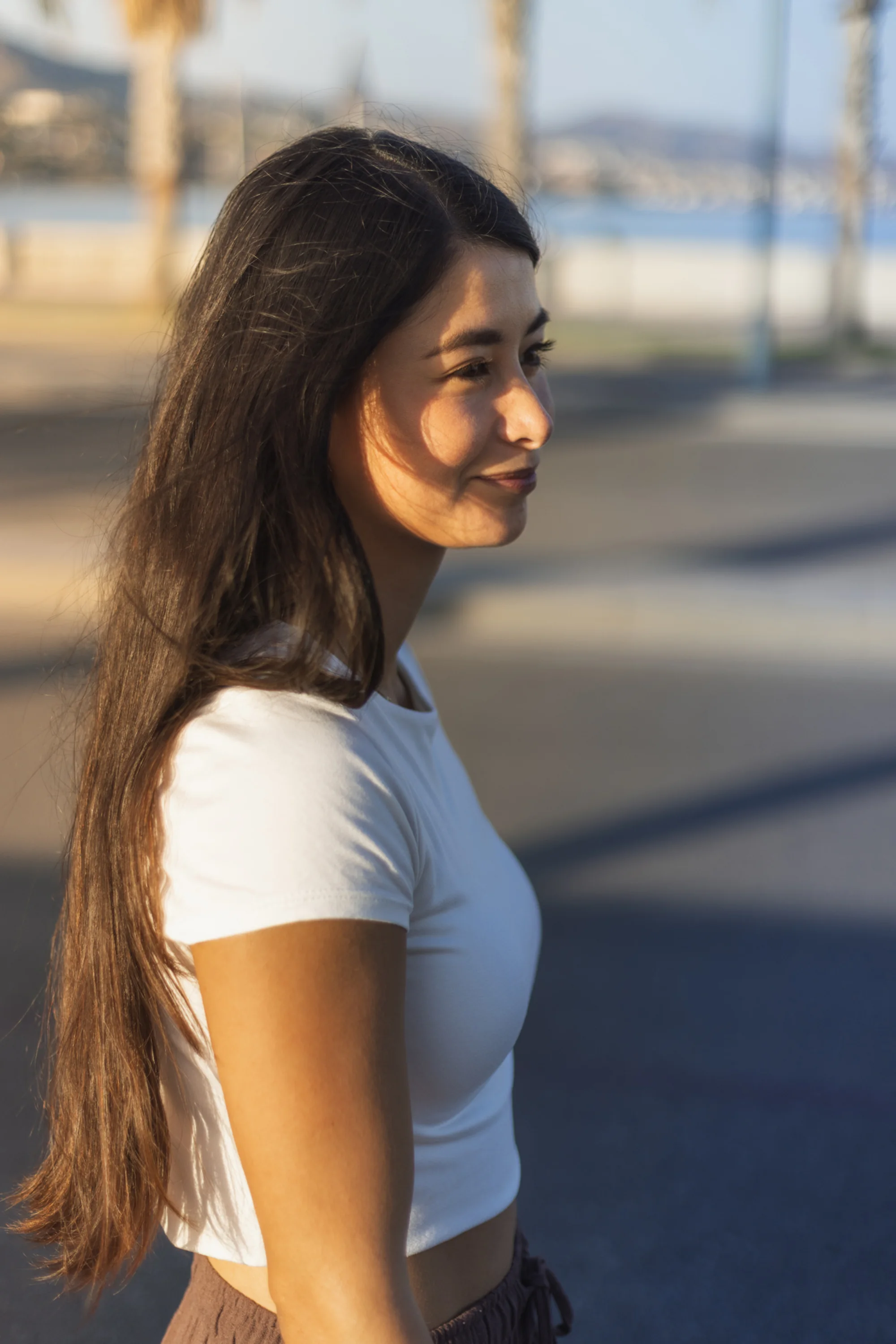 Golden hour in La Malagueta