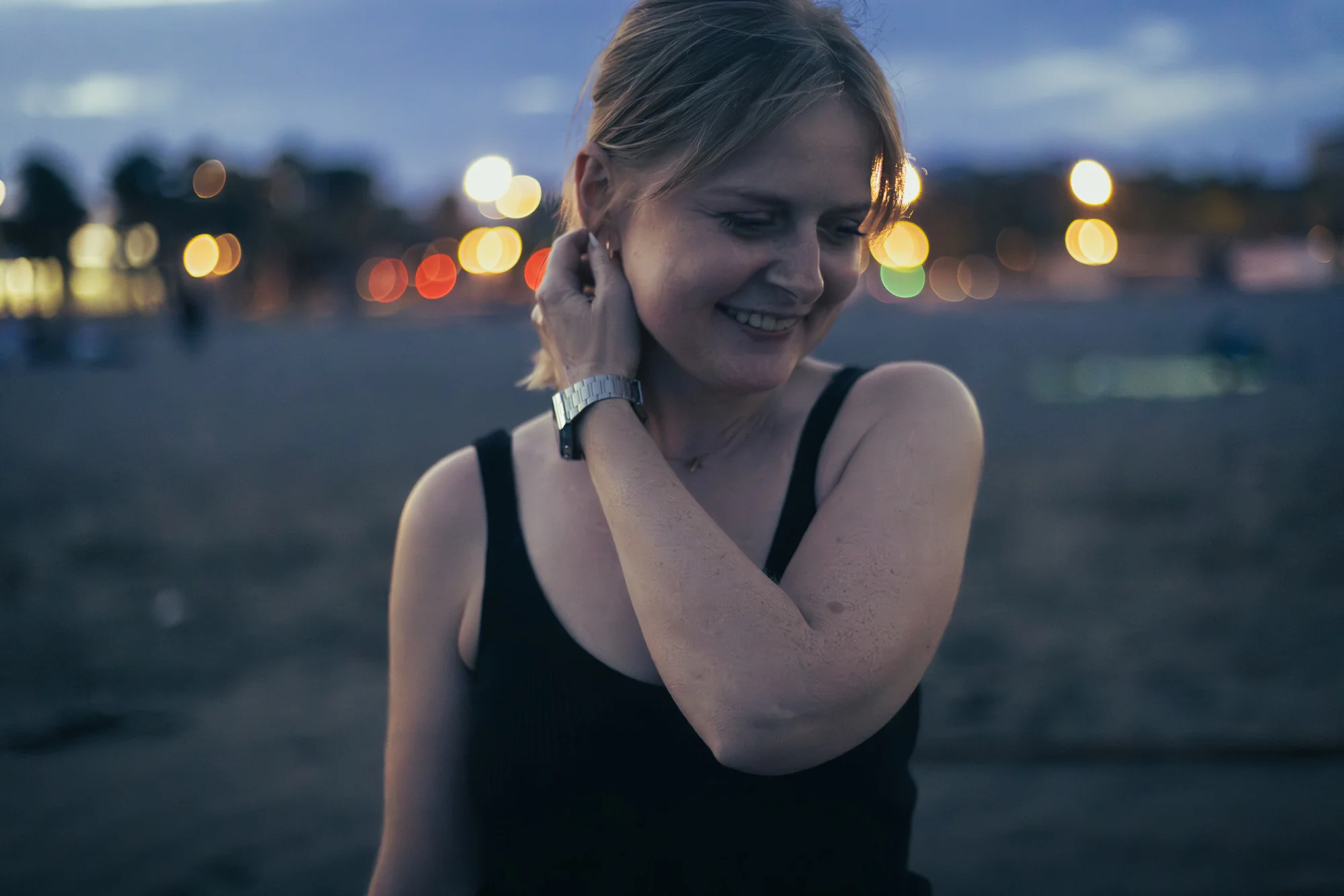 Beach sunset shoot